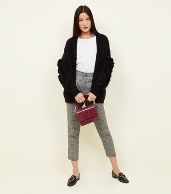 New look black hot sale fluffy cardigan