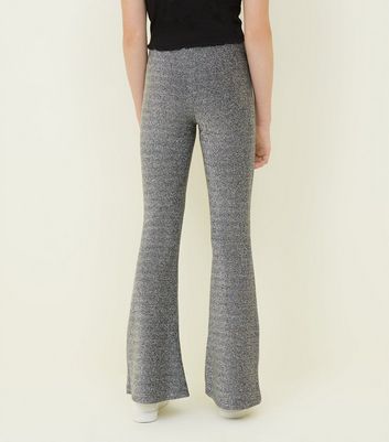 glitter flared pants