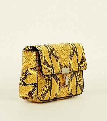 new look mustard handbag