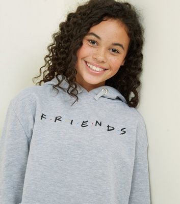 Grey 2025 friends hoodie