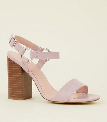new look lilac heels