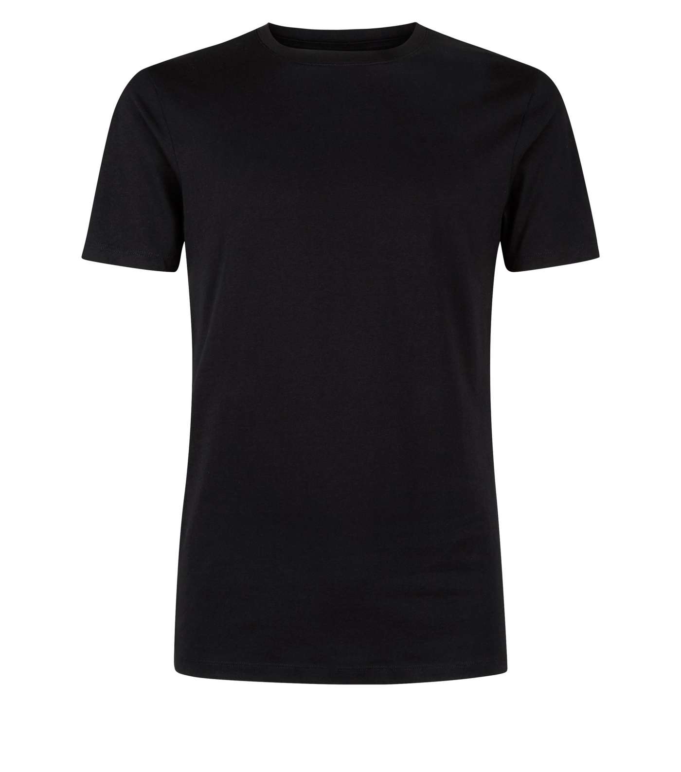 Black Muscle Fit T-Shirt Image 4