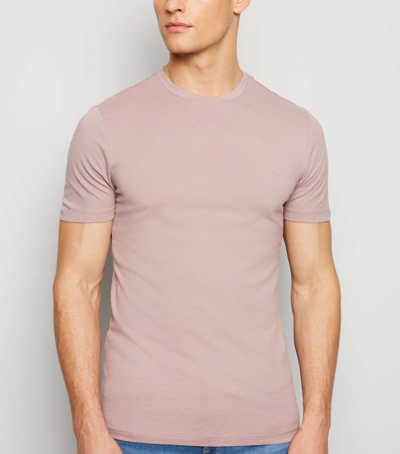 Light Purple Muscle Fit T-Shirt