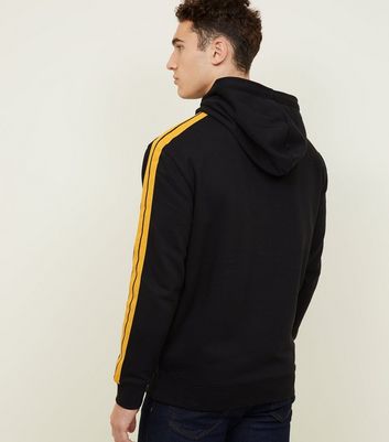 new look mens black hoodie