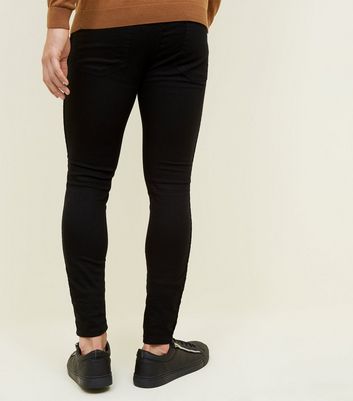 mens black velvet jeans