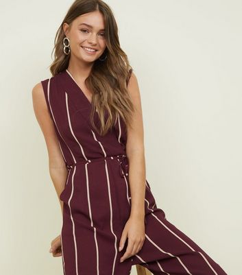 ax paris plum jumpsuit