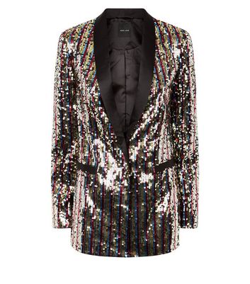new look sequin jacket