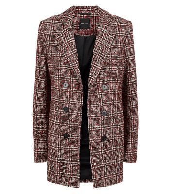 new look red coat