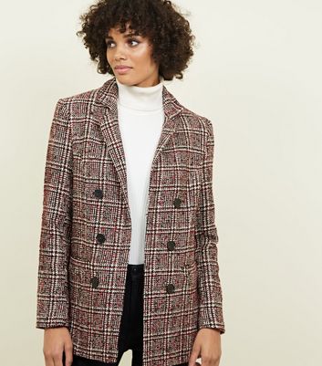 new look tweed blazer