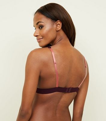 dark purple bralette