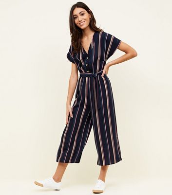 new look button jumpsuit