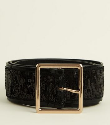 thick black women's belt