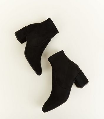 new look square toe boots