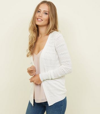 pointelle brand cardigan