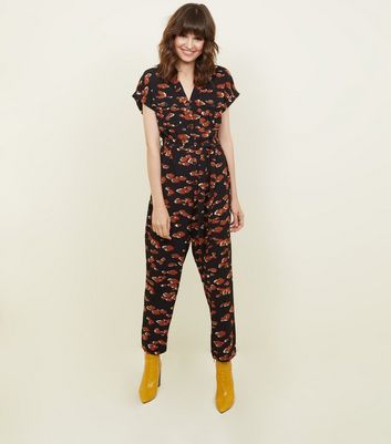 leopard jumpsuit new look