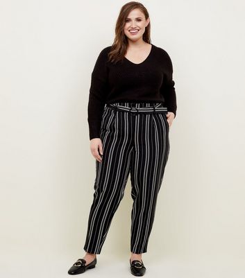 new look striped pants