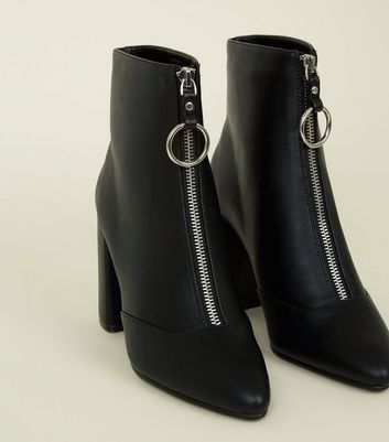 Ring zip clearance boots