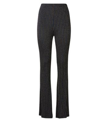 glitter stripe pants