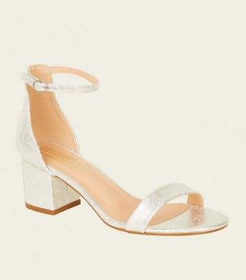 new look sandals low heel