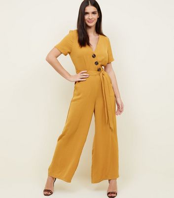 New look yellow jumpsuit online