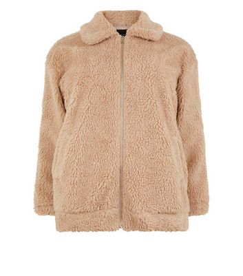 new look teddy bear coat