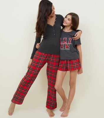 Red tartan ladies online pyjamas