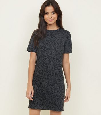 new look black tunic dress