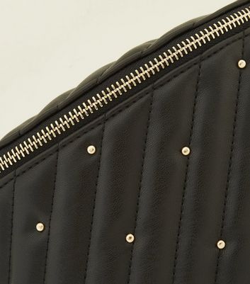 black studded bum bag