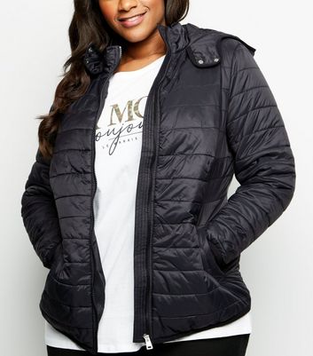 new look hooded puffer