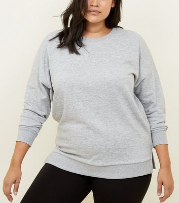 side split sweatshirt