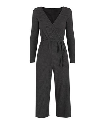grey jumpsuit new look
