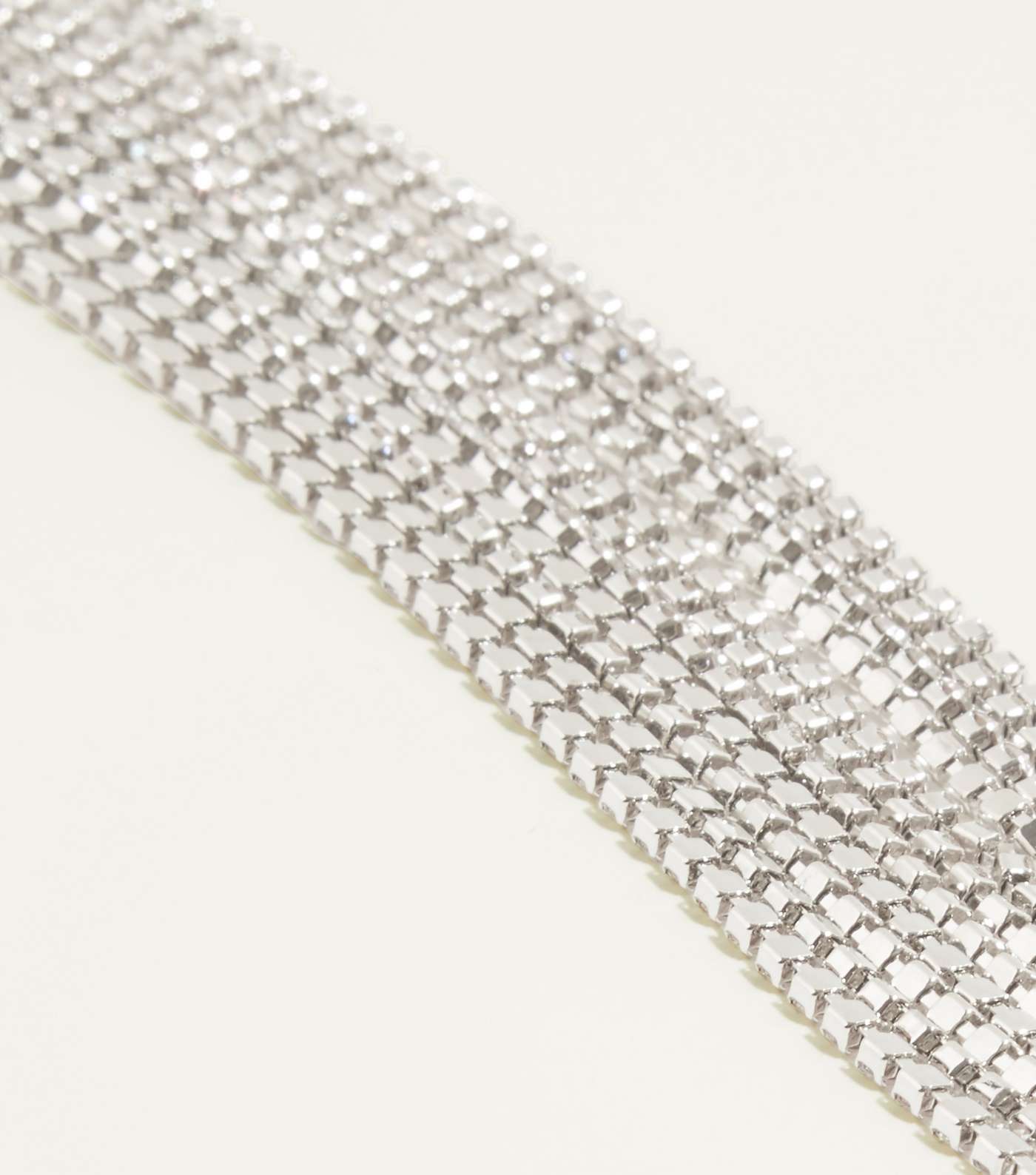 RE:BORN Silver Cup Chain Choker Necklace Image 3