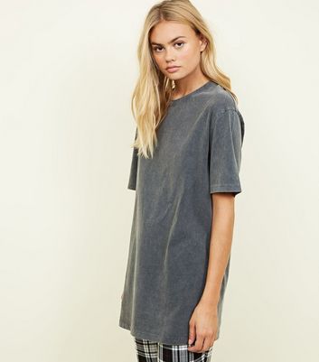 grey oversized t shirt