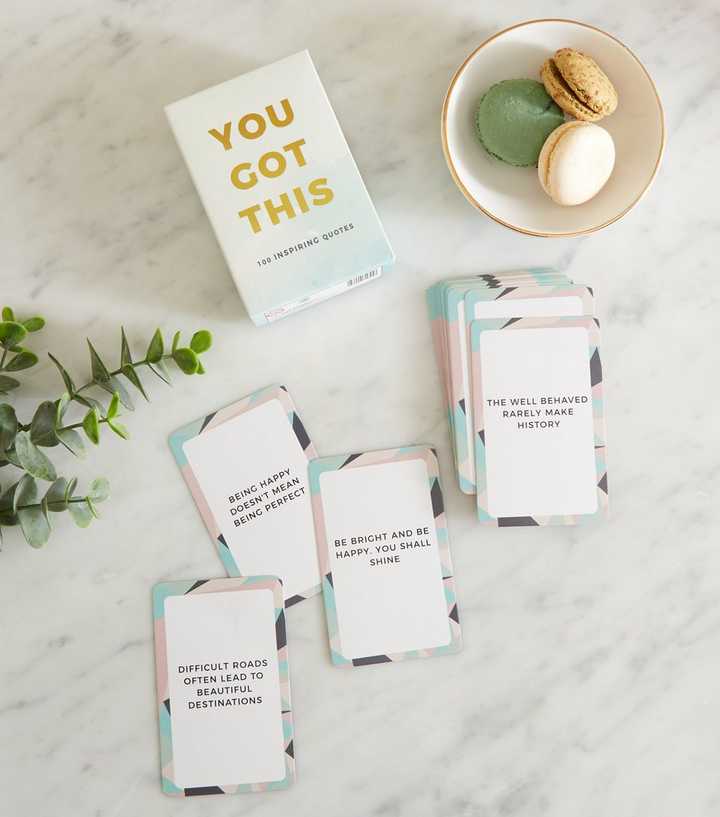 Teal Ombré You Got This Inspiration Card Set