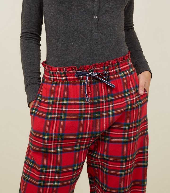 Pantalon Pyjama Écossais Femme