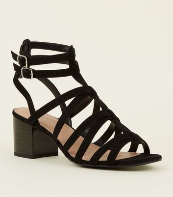 new look gladiator heels