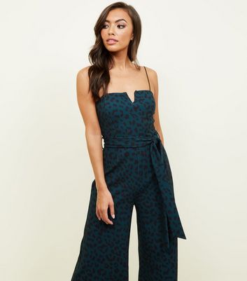 new look teal jumpsuit