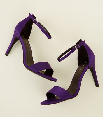 purple shoes new look