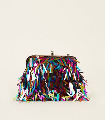 new look sequin bag