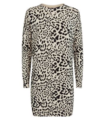 Animal print hotsell jumper dress