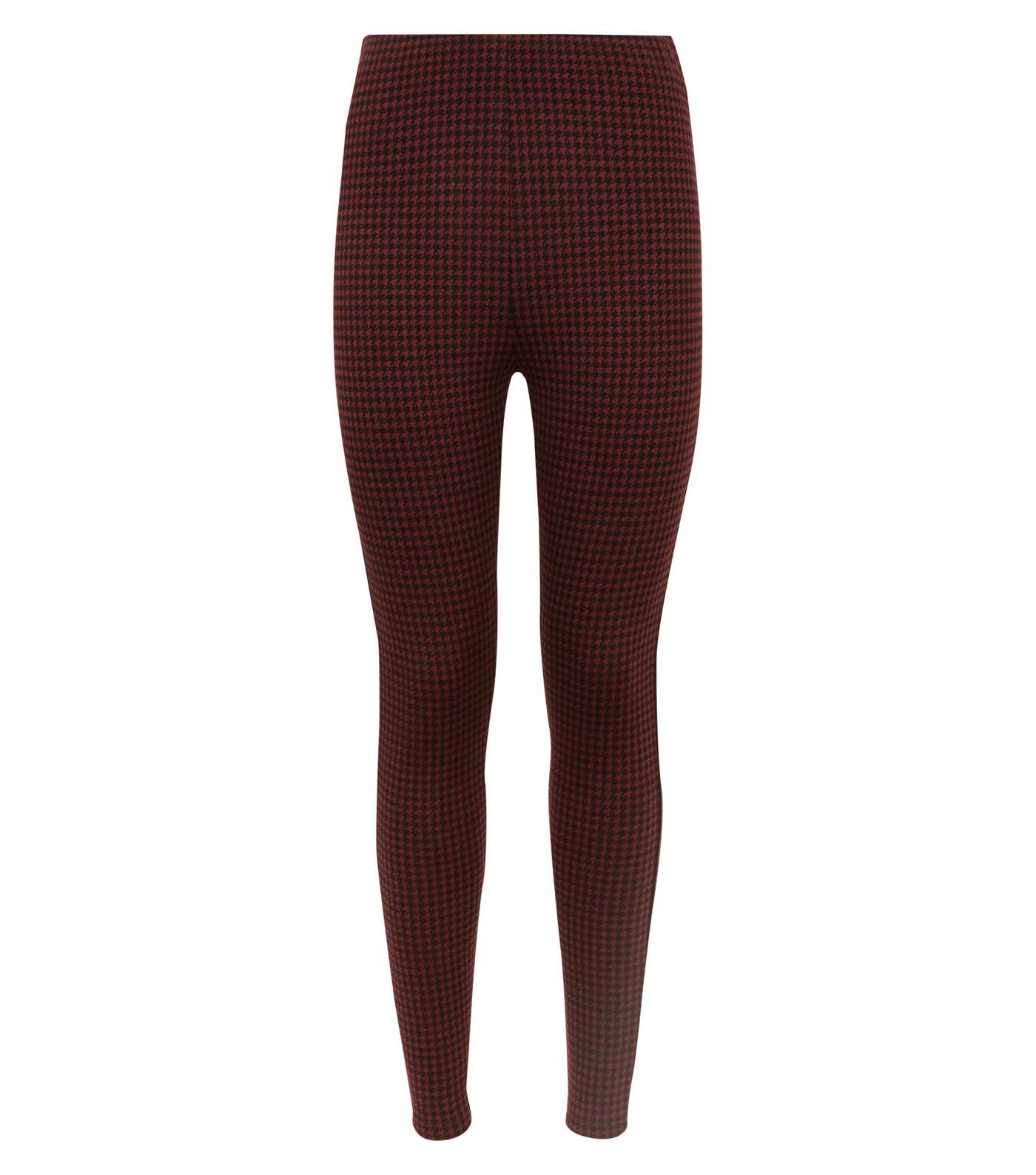 Red Houndstooth Leggings  Image 4
