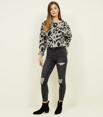 new look hallie jeans black