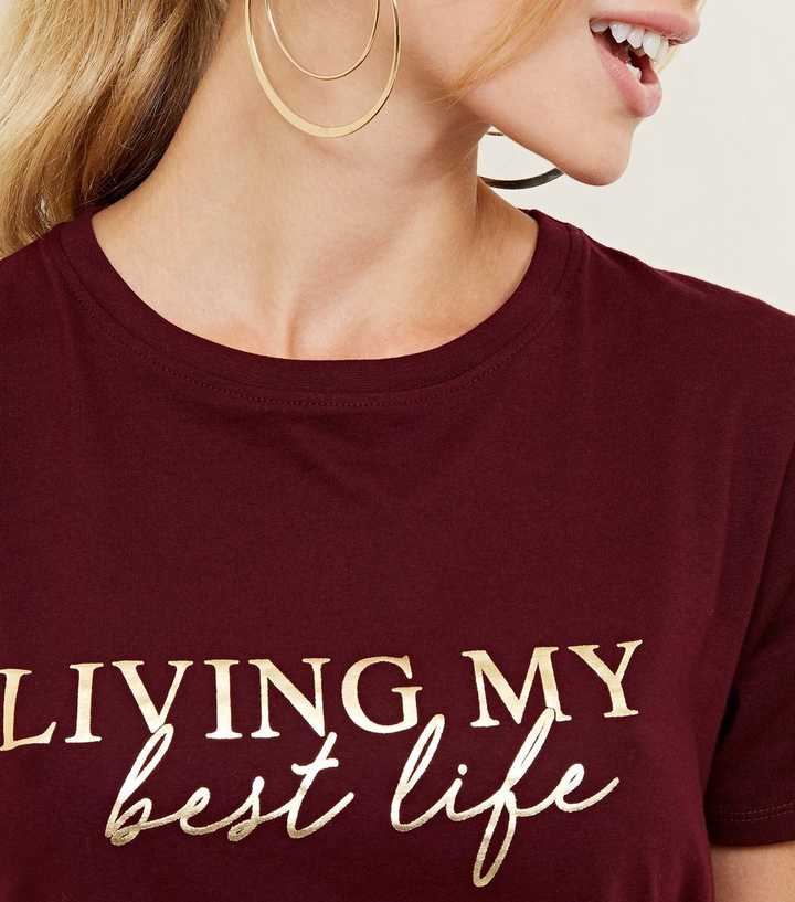 living my best life shirt