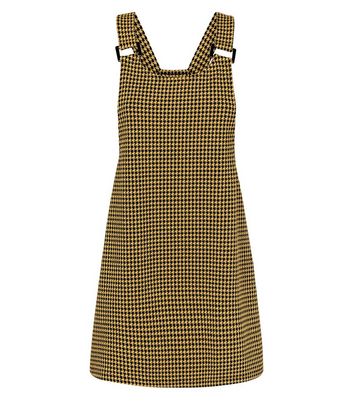 new look yellow pinafore