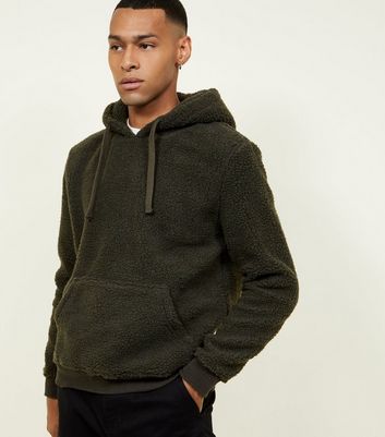 borg hoodie mens black