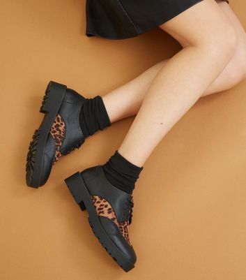 new look leopard print shoes