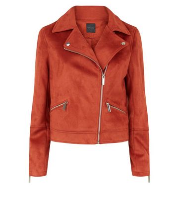 rust biker jacket