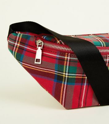 tartan bum bag