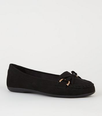 new look wide fit loafers