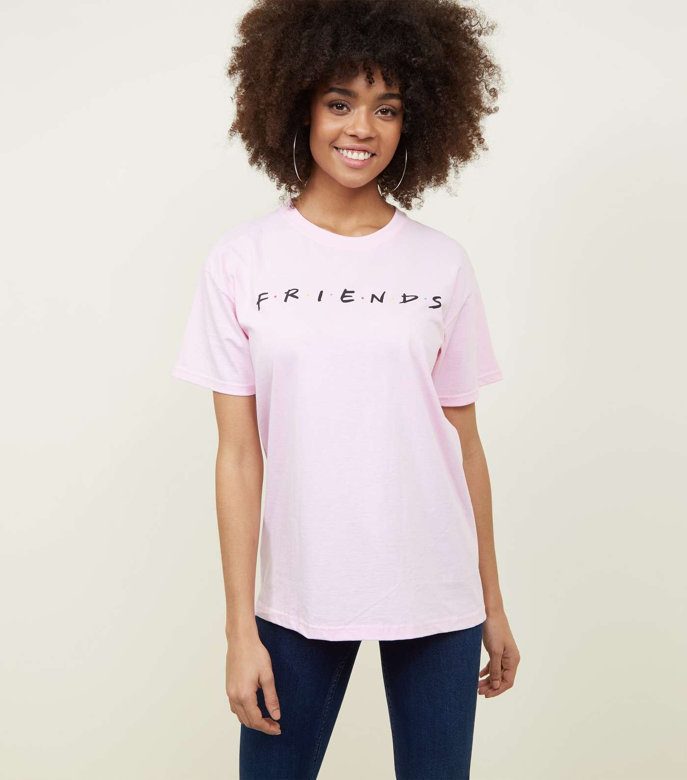 Pink Friends Logo T-Shirt